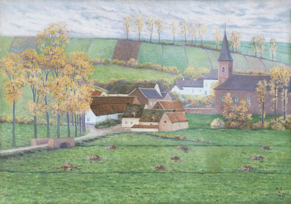   - Paysage d’automne à Rosières-Saint-André